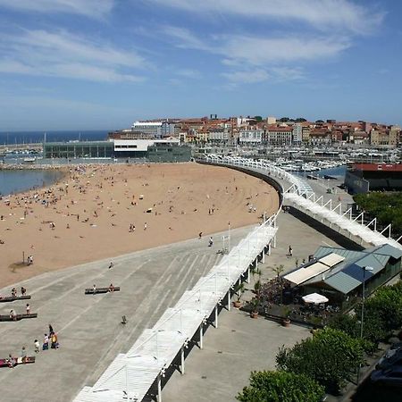 Primera Linea Playa+Parking Gratis Gijon Ngoại thất bức ảnh