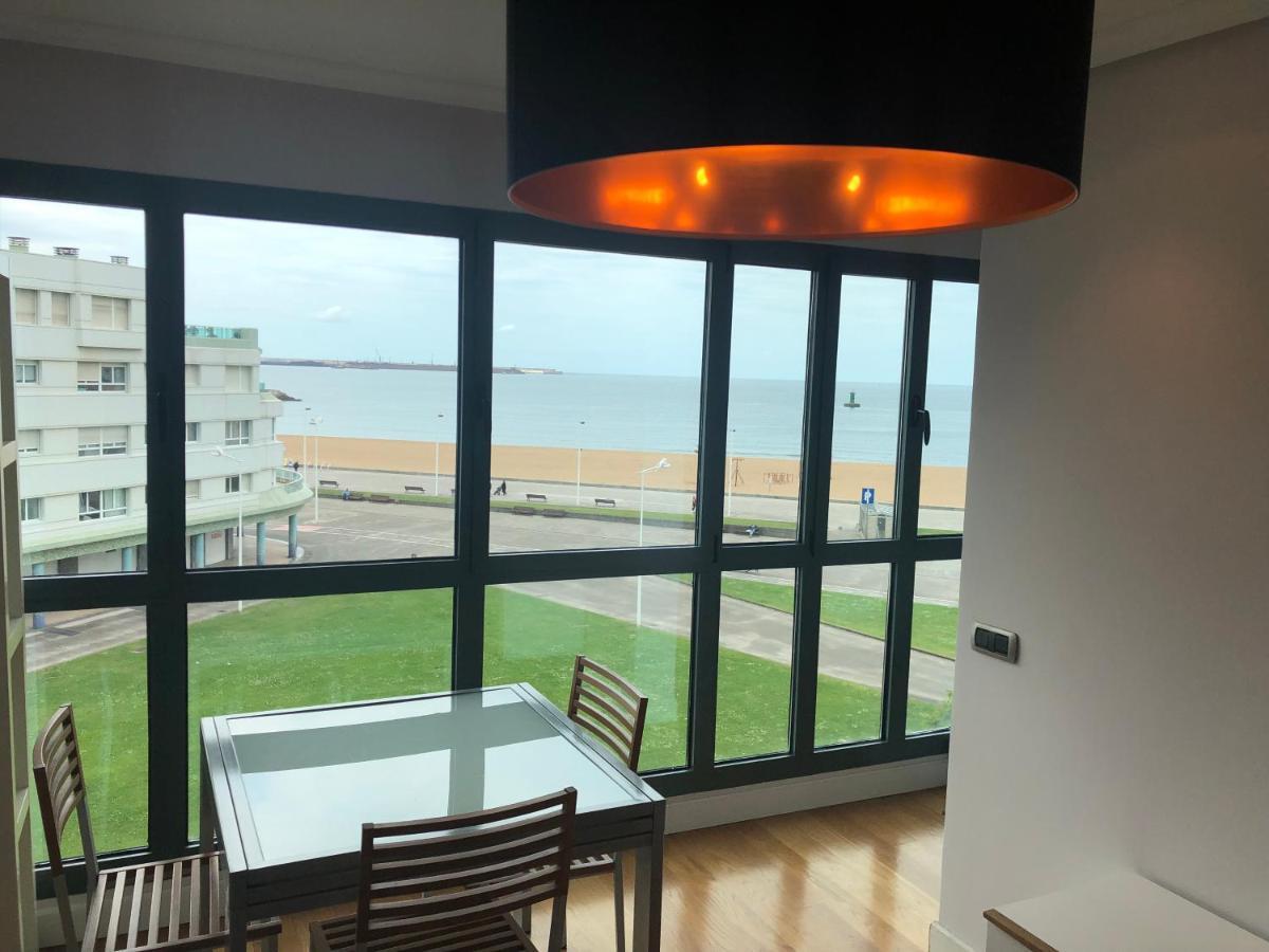 Primera Linea Playa+Parking Gratis Gijon Ngoại thất bức ảnh